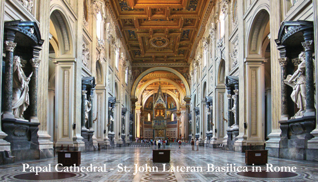 St. John Lateran Basilica Prayer Card